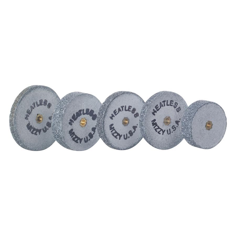 Keystone Mizzy White Heatless Wheel, Size #5, 7/8" x 1/8" (22.2mm x 3.1mm), 50/Box, 1900245 thumbnail 8