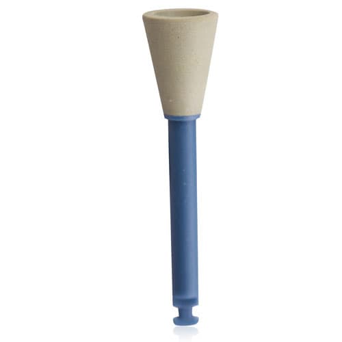 SS White Jazz P2S Porcelain 2-Step Fine Cup Polisher, Right Angle, 20/Pkg, 89020 thumbnail 4