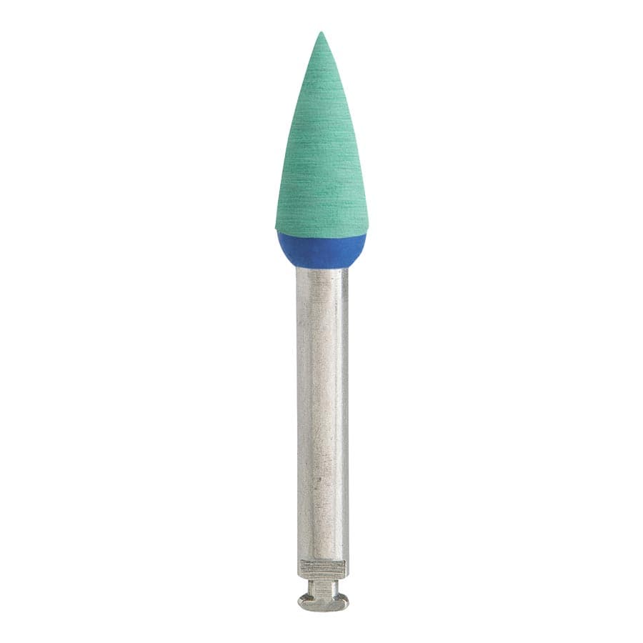 Jazz ZA2S Zirconia-Alumina 2-Step Universal Polishing System, Medium Grit, RA (Right Angle) Shank, Flame Shape, 3/Pkg, 89112 thumbnail 9