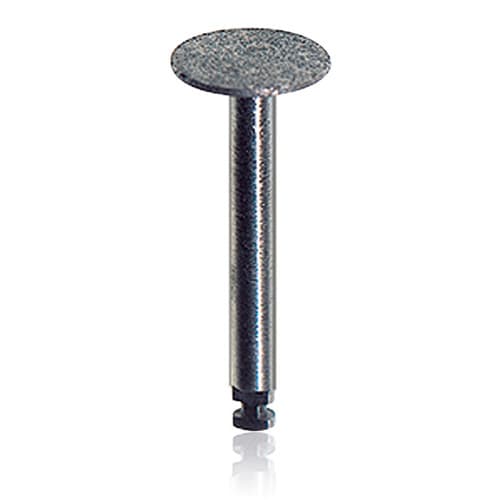 NTI Sintered Diamond Disc, RA, Double Sided, Coarse, Green, #5114, 8.0 mm Diameter, 0.5 mm Thickness, 1/Pkg thumbnail 3