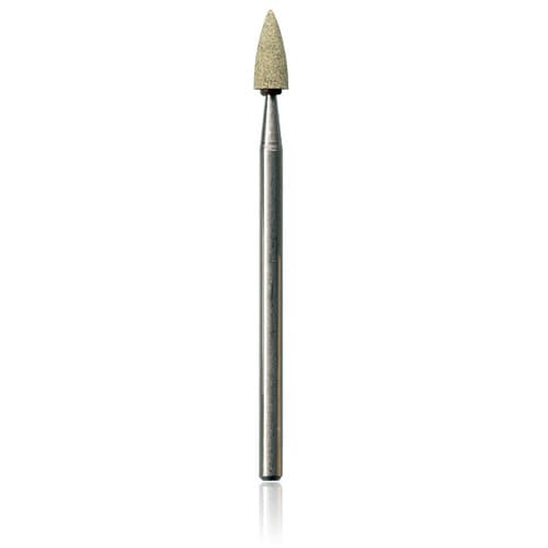 NTI All Ceramic Supermax Diamond Bur, Flame, Coarse, Blue Ring, HP, #G8005, 3.5 mm Diameter, 7.0 mm Length, 1/Pkg thumbnail 8