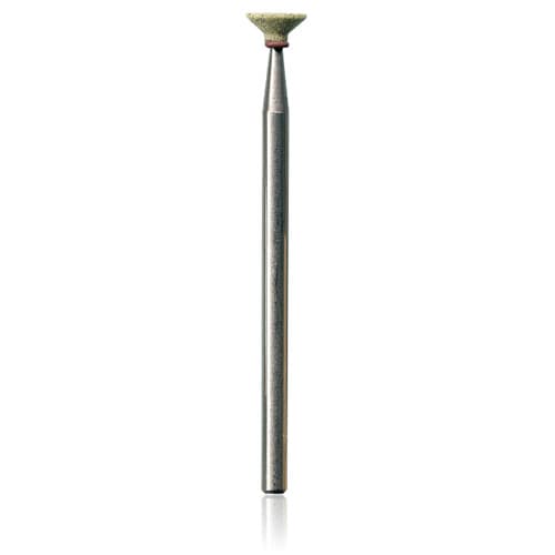 NTI All Ceramic Supermax Inverted Cone HP Diamond Bur, Coarse, Blue, 5.0 mm Diameter, 2.0 mm Length, #G8006, 1/Pkg thumbnail 4