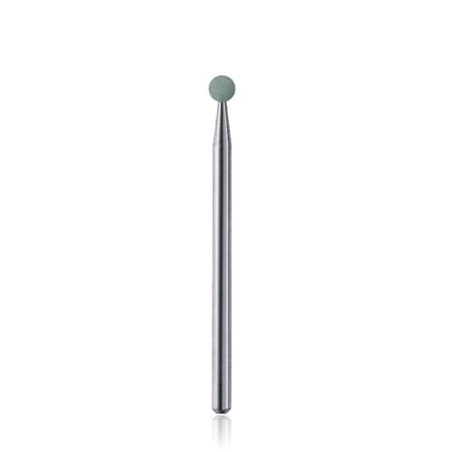 NTI Green Abrasive Mounted Stone, Large Round, RA (Right Angle) Shank, Fine Grit, 4 mm Head, 12/Pkg, GF602-RA thumbnail 6