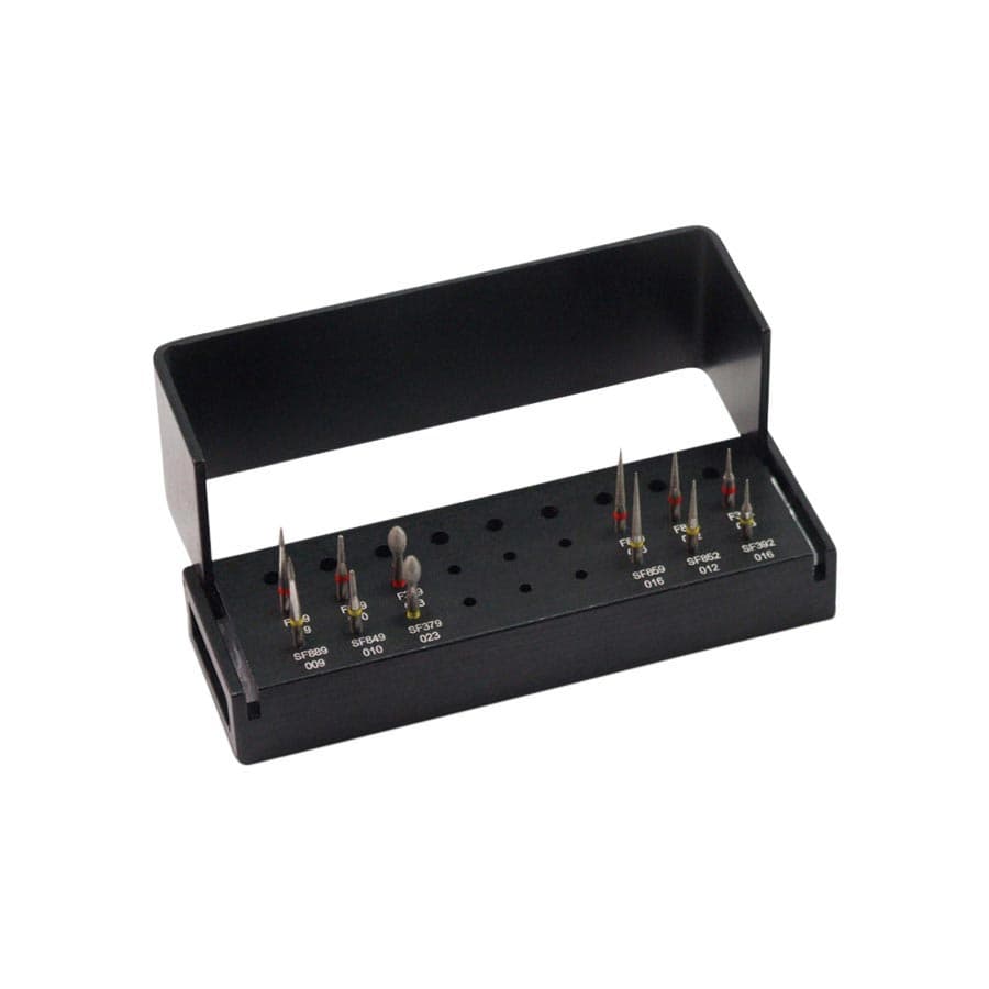 Kerr Rotary NTI Composite Contouring and Finishing Logic Set, 10-Piece Diamond Bur Kit, LS-301 thumbnail 6