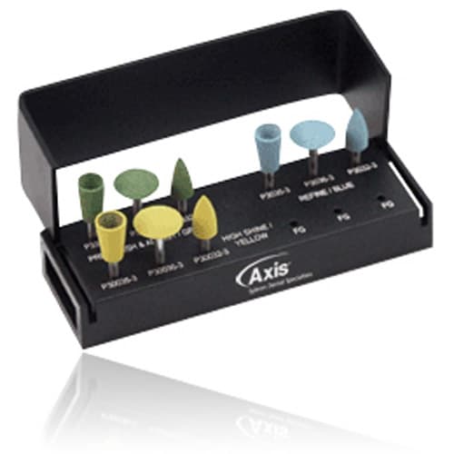 Kerr CeraGlaze Ultimate Porcelain Adjusting and Polishing Logic Set, RA, 9-Piece, LS-506 thumbnail 11