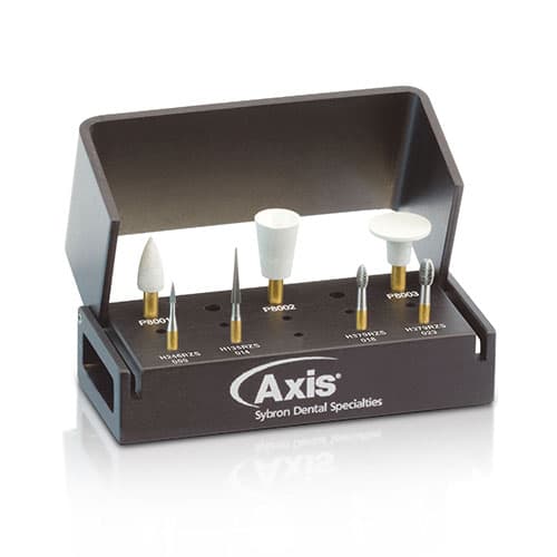 Kerr Razor Sculpt and Polish Set, LS-520, 4 Carbide Burs and 3 ProGloss Polishers thumbnail 3