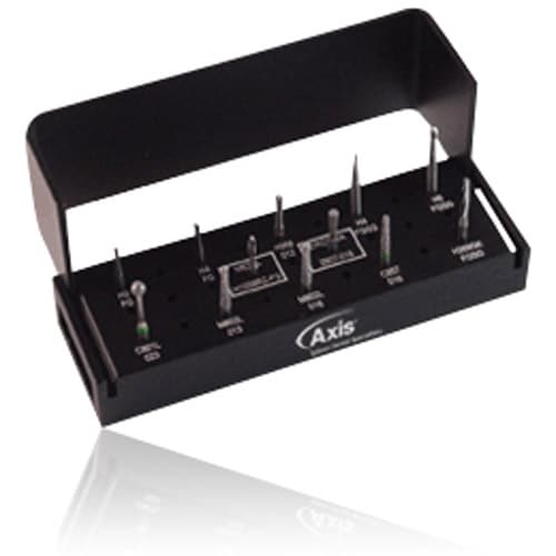 Kerr AXIS Endo Access Set, LS-7580, 11-Piece Bur Kit with Autoclavable Bur Block thumbnail 4