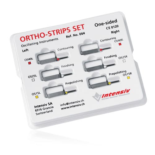 Intensiv Ortho-Strip Single-Sided Assorted Set, 6 Strips (40R, 25R, 15R, 40L, 25L, 15L), OS-SET-SS6 thumbnail 3