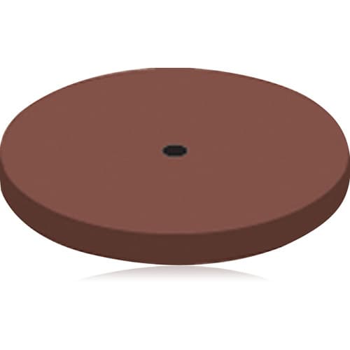 NTI Silicone Polisher, Brown, Large Disc #220, Unmounted, 10/Pk, P0001-220 thumbnail 5