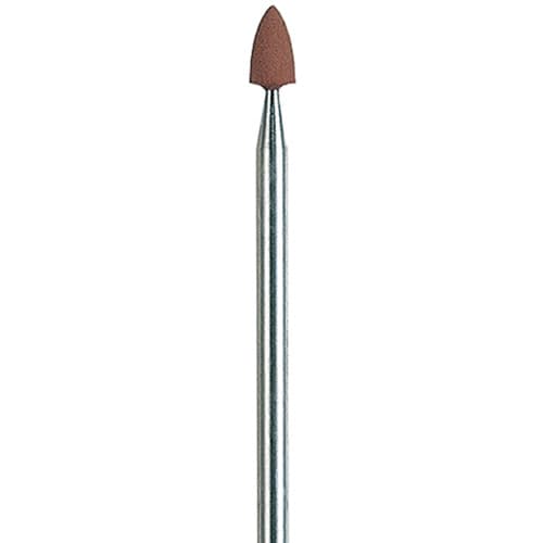 NTI Silicone Polisher, Brown, Flame Shape, HP Shank, Pre-Polishing for Alloys/Amalgam/Composites, 10/Pkg, P0046 thumbnail 5