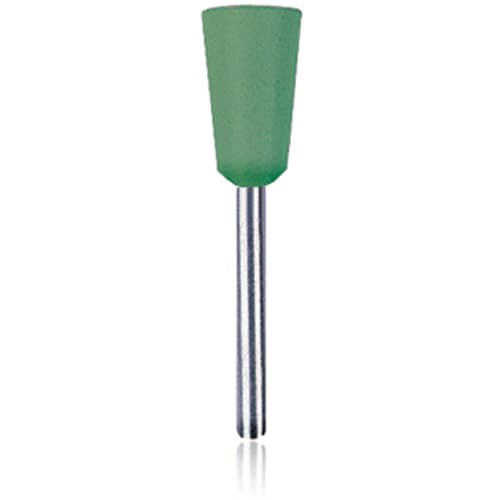 NTI Silicone Polisher, Green, Inverted Cone, FG, Size 065 (6.5 mm), 10/Pkg, P0155-065 thumbnail 5
