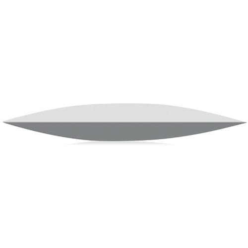NTI Silicone Polisher, Unmounted, White, Knife Edge #220, 22 mm, 10/Pk, P0310-220 thumbnail 6