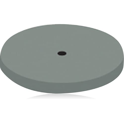 NTI Gray Silicone Polisher Wheels for Porcelain, Unmounted, 22 mm, Autoclavable, 100/Pack, P0321G thumbnail 2