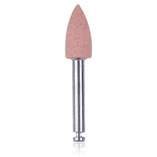 NTI Silicone Polisher, Pink, Flame Shape, RA Shank, #50, 5mm, 10/Pk, P0362 thumbnail 7