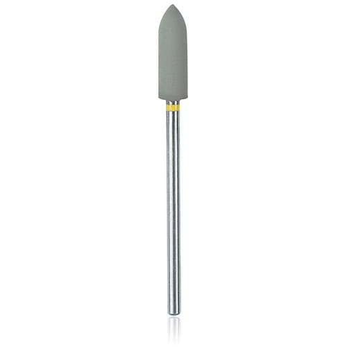 NTI Silicone Polisher, Gray, Flame Shape, HP (Handpiece) Shank, Super High Shine for Porcelain, 10/Pkg, P0371 thumbnail 7