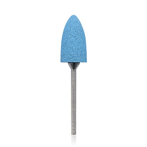 NTI Acrylic Polisher, Coarse, Dark Blue, Flame Shape, HP Shank, 20 mm, 6/Pk, P0636 thumbnail 4