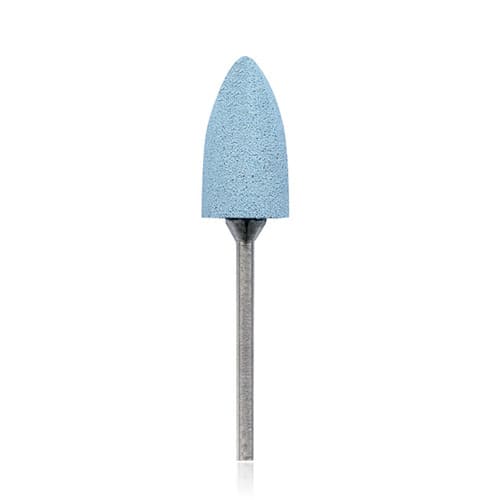 NTI Acrylic Polisher, Fine, Light Blue, Flame Shape, HP Shank, 20 mm, 6/Pack, P0646 thumbnail 4