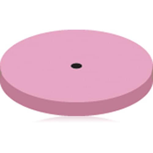 NTI Goldstar Polisher, Unmounted, Large Wheel, #220, 22 mm, Superfine, Pink, 10/Pk, P1821 thumbnail 7