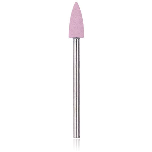 NTI Goldstar Polisher, Pink, HP, Flame Shape, Superfine Grit, 10/Pkg, P18244 thumbnail 3