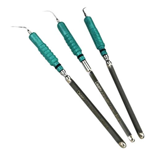 Cavitron FSI-SLI Focused Spray Slimline Ultrasonic Inserts, 25 kHz, Assorted (10S/10L/10R), Light Green Grip, 3/Pkg, 80398 thumbnail 5