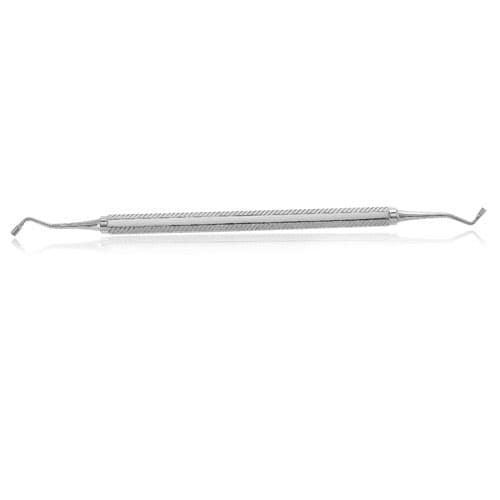 J&J Instruments Amalgam Condenser/Plugger, #1/2, Black, Smooth Tips, Double End, Standard Handle, 01-225 thumbnail 2