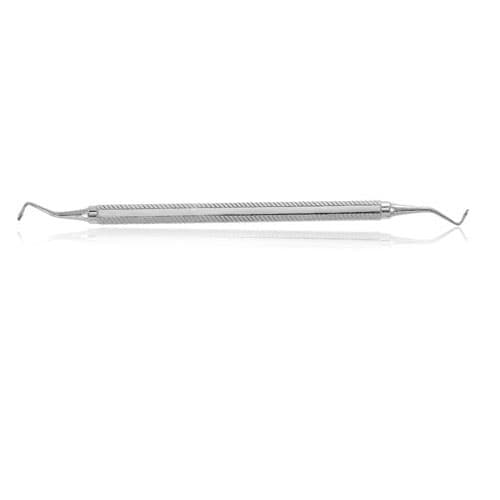J&J Instruments #1 Hollenback Amalgam Condenser/Plugger, Serrated Tips, Double End, Standard Handle, 01-255 thumbnail 2