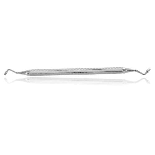 J&J Instruments Hollenback Amalgam Condenser/Plugger #2, Serrated Tips, Double End, Standard Handle, 01-265 thumbnail 2