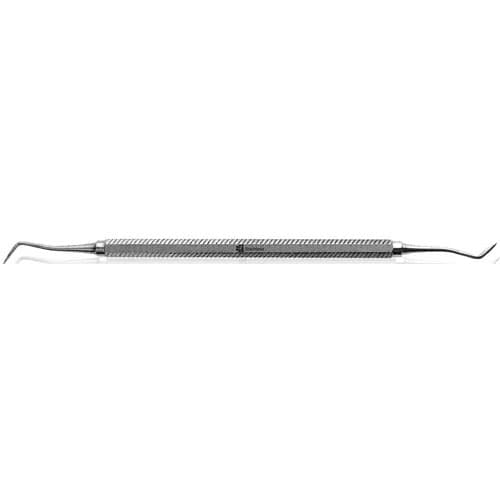 J&J Instruments Double-Ended Hollenback Carver #3S, Standard Handle, Stainless Steel, 03-230 thumbnail 3