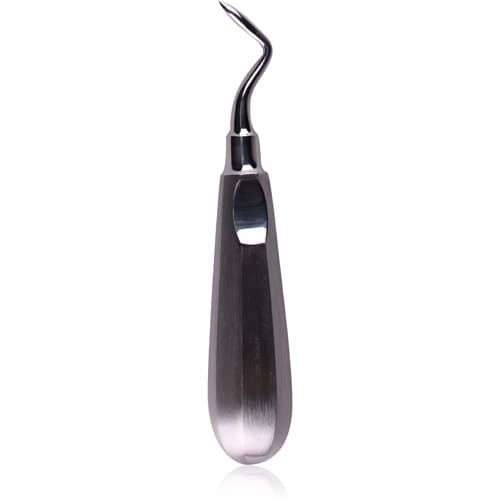 J&J Instruments #302 Apical Surgical Elevator, Single End, Left, Stainless Steel, 1/Pkg, 04-402 thumbnail 2