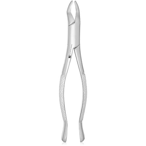 J&J Instruments Extracting Forceps #10S, Upper Molar, Universal, Straight Handle, Stainless Steel, Each, 05-105 thumbnail 2