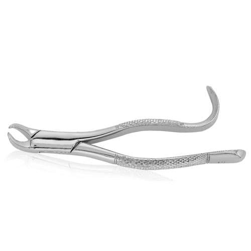 J&J Instruments #16 Extracting Forceps, Universal, Lower First & Second Molar, Hook Handle, Stainless Steel, 05-160 thumbnail 2