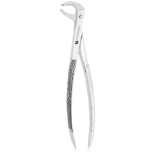J&J Instruments #73 English Pattern Extracting Forceps, Lower Molar, Stainless Steel, 1 Each (05-730) thumbnail 2