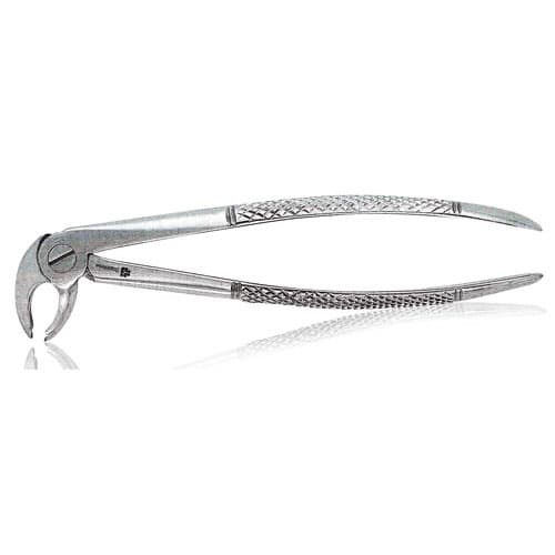 J&J Instruments #MD4 Mead Extracting Forceps, Universal, Lower 1st, 2nd & 3rd Molar, Stainless Steel, 1 Each (06-324) thumbnail 2