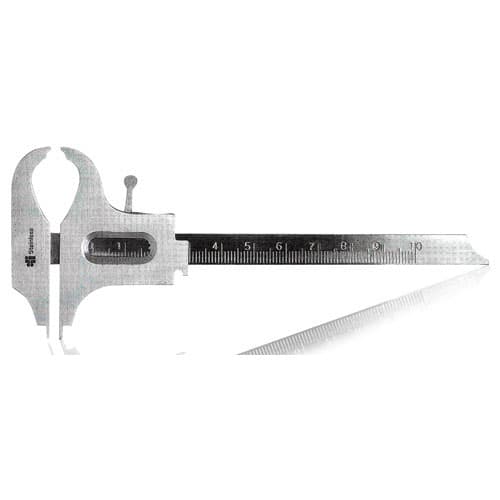 Boley Millimeter Gauge with Lock, 1-100 mm Measuring Range, 1/Pk, J&J Instruments 06-800 thumbnail 3