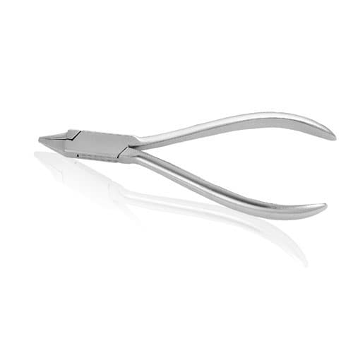 J&J Instruments Bird Beak Pliers #139 Short, Orthodontic, Non-Cutting, Smooth Tip thumbnail 2