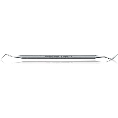Premier Dental Products Carver DE Hollenback #3, Double-Ended, Standard Handle thumbnail 5