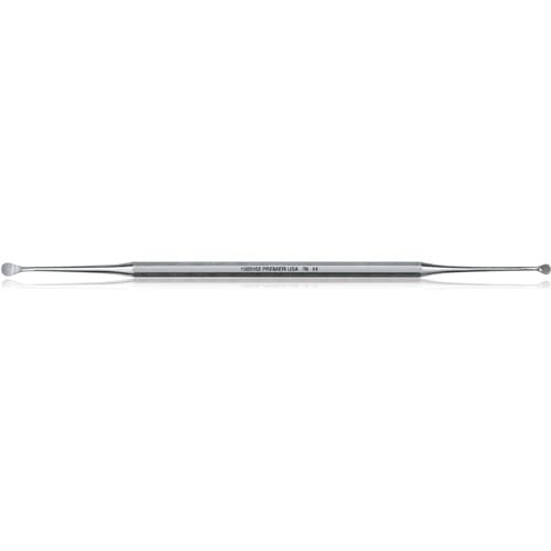 Premier Dental Products Lucas Alveolar #76 Double End Surgical Curette, Stainless Steel, Knurled Hexagonal Handle, Each thumbnail 4