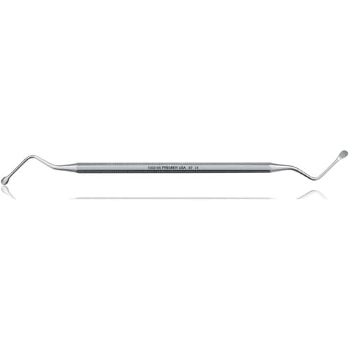 Premier Lucas Alveolar #87 Double-End Surgical Curette, Stainless Steel, Octagonal Handle, 1/Pk, 1003165 thumbnail 5