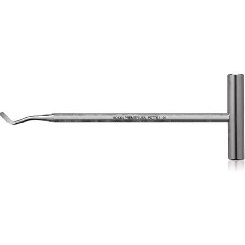 Premier Dental Potts Elevator, Single-End, T-Bar Handle, #1, 1/Pk, 1003394 thumbnail 5