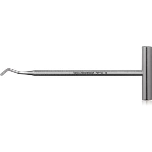 Premier Potts Elevator #2, Single-End, T-Bar Handle, Stainless Steel, 1/Pk, 1003395 thumbnail 5