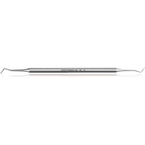 Premier Dental Products Excavator DE #18S, Double End, Octagonal Handle thumbnail 3