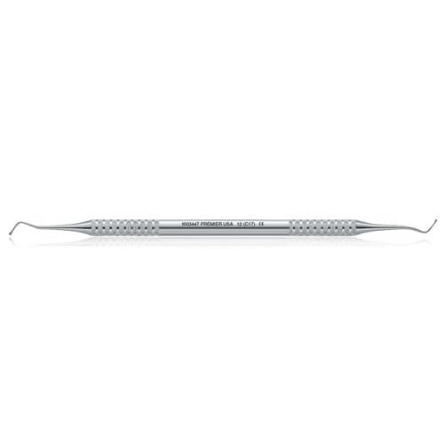 Premier Dental Products Excavator #12 DE TB (C17), Double End, Tactile Balance Handle thumbnail 5