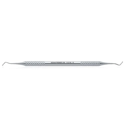 Premier Dental Excavator DE TB #13, Double End, Tactile Balance Handle, 1003448 thumbnail 4