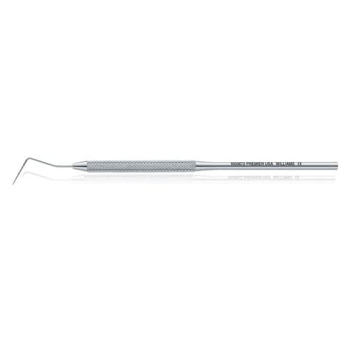 Premier Williams Single-Ended Periodontal Probe, Color-Coded 1-2-3-5-7-8-9-10, Round Handle, 1003672 thumbnail 10