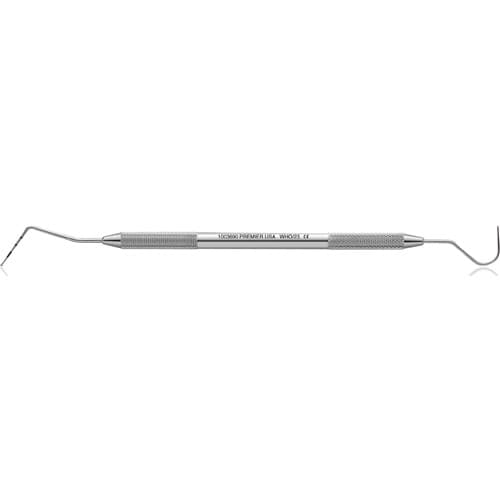 Premier Probex DE WHO/23 Color-Coded Double-End Probe, Measurement Markings 3.5-5.5-8.5-11.5mm, Metal, Round Handle, 1003690 thumbnail 4