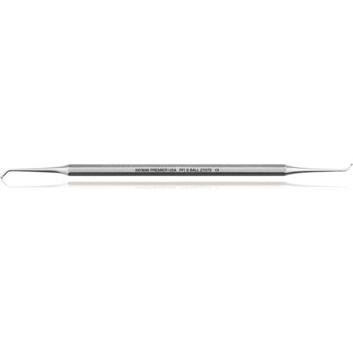 Premier Dental Plastic Filling Instrument, Double-End, Octagonal Handle, #PFI S Ball, 27S/27, 1/Pk, 1003696 thumbnail 4