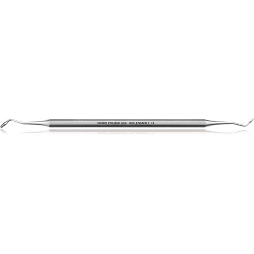 Premier Hollenback #1 Smooth Double-End Condenser/Plugger, 1.5mm/1.0mm Tips, Octagonal Handle, 1/Pk, 1003801 thumbnail 5