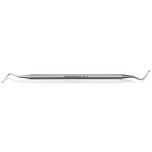 Premier Dental Excavator, Double-End, Octagonal Handle, # RC 33L, 1.95mm Tip, 1/Pk, 1003885 thumbnail 5