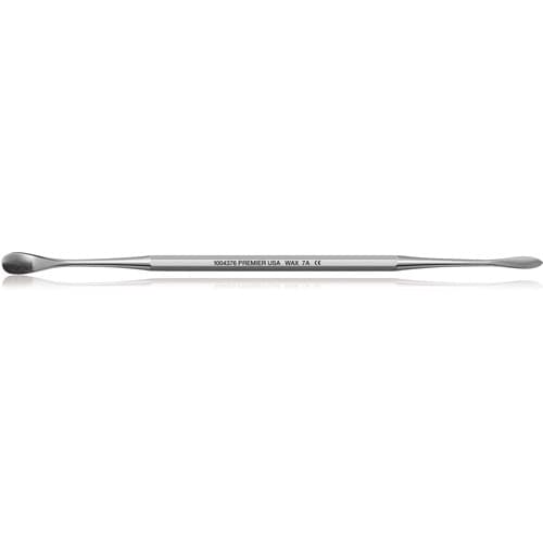 Premier Wax Spatula #7A, Double-End, Simple Stem, Stainless Steel, 1/Pk, 1004376 thumbnail 6