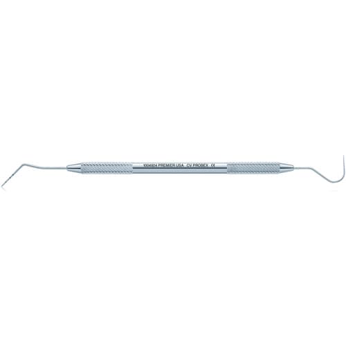 Premier Clear-View™ Probes – Probex, Color-Coded Markings (3-6-8), Double End, Simple Stem Handle, Round Metal Handle, 7/32" Diameter thumbnail 3